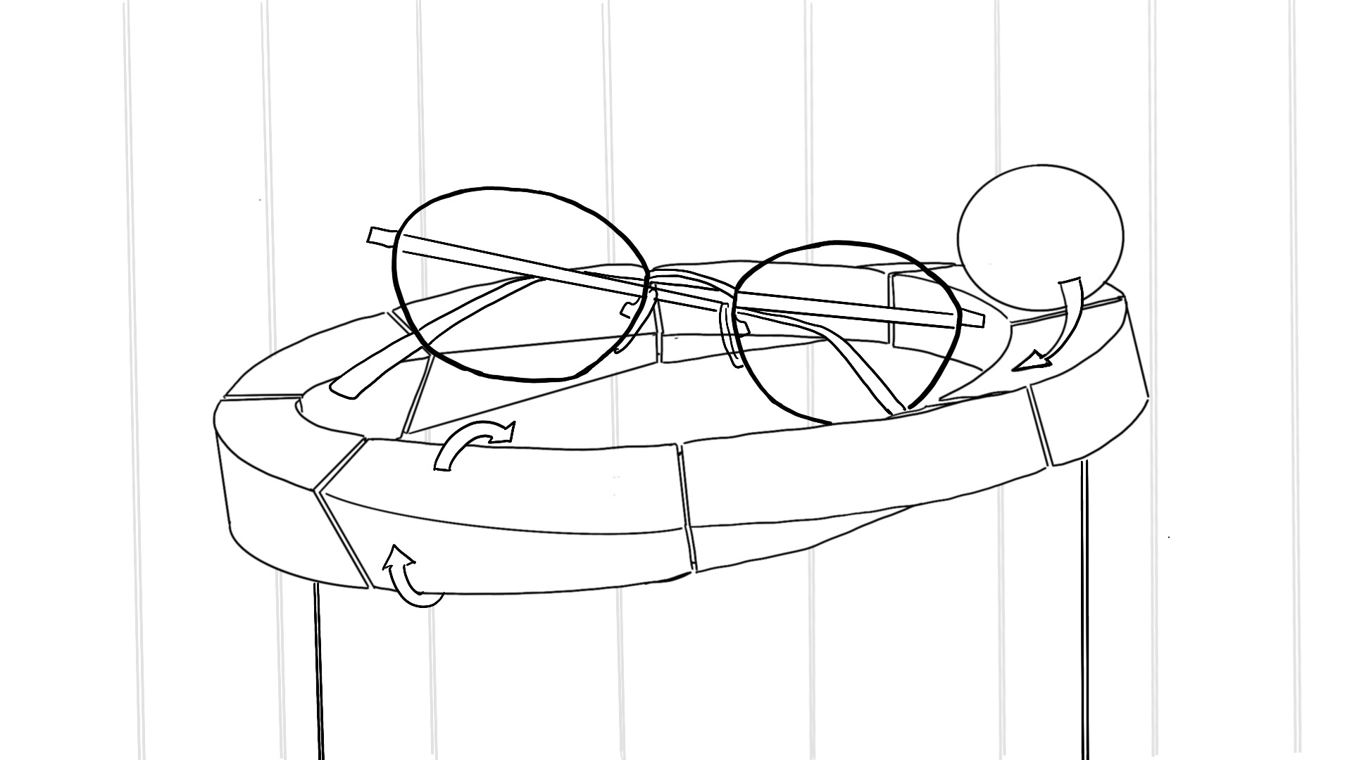 Franc - MyEyelab - artwork storyboard