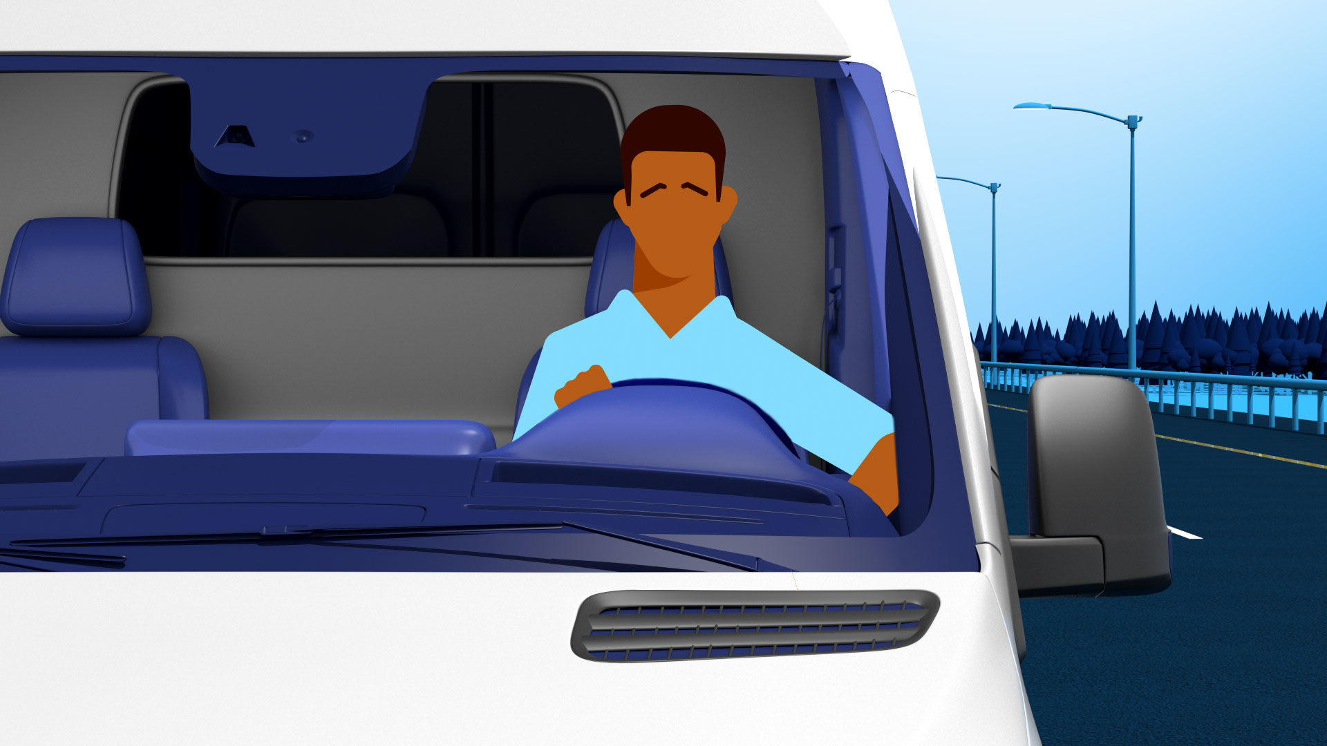 Franc eDriving character