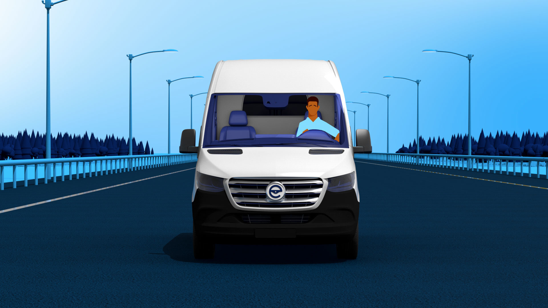 Franc eDriving truck