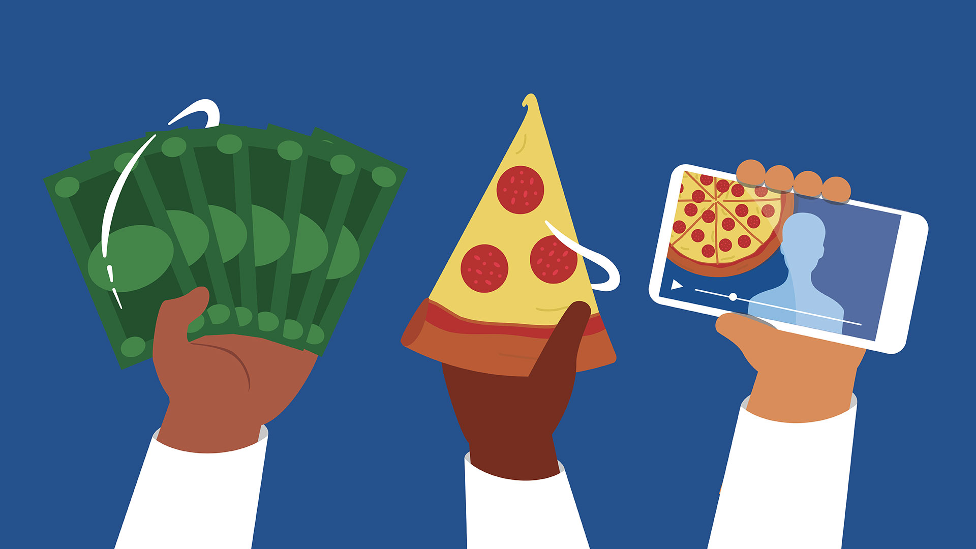 Franc Pizza Boli's animation characters