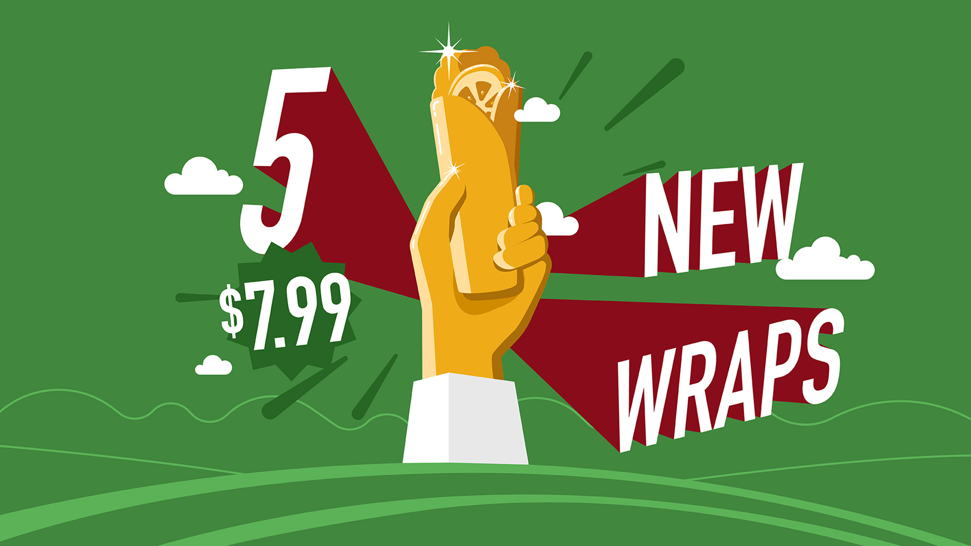 Franc Pizza Boli's animation wraps